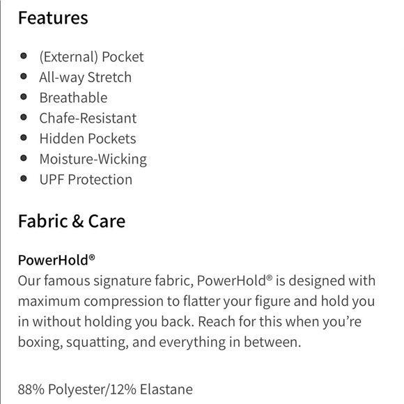 FABLETICS High Waisted PowerHold Charcoal Heather Camo Leggings Side Mesh Size L - Picture 4 of 13